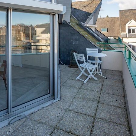 Le Mancini - Parking et Terrasse Leilighet Mayenne Eksteriør bilde